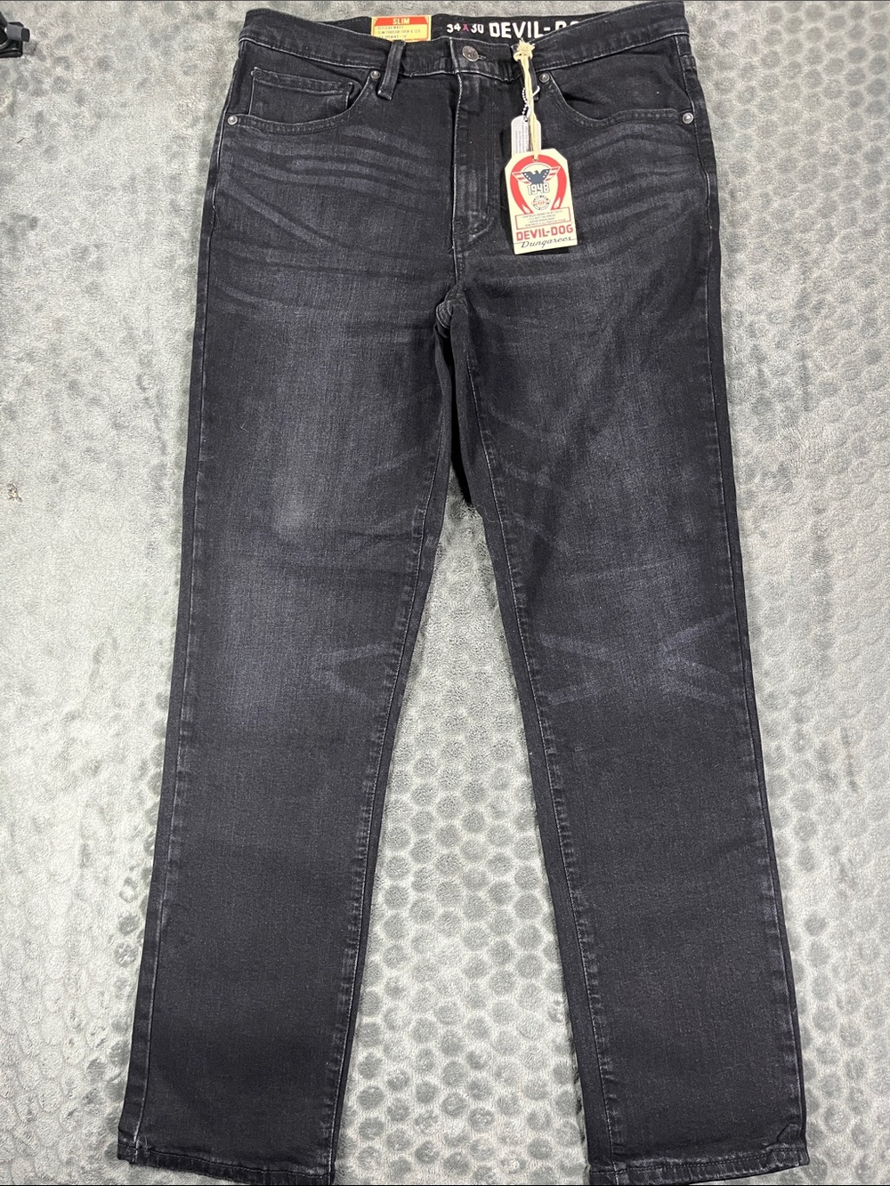 Devil-Dog Dungarees Slim Fit Jeans 34x30